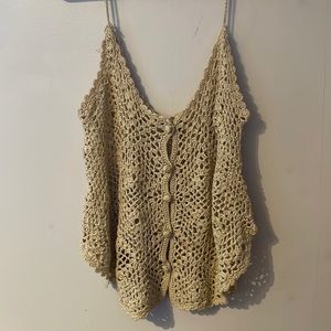 Callie Mae crochet tank top